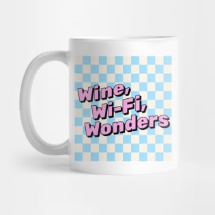 Wine Wifi Wonders Funny Working Mom Gift Mug